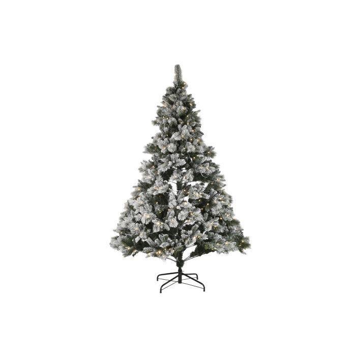 Árvore de Natal Verde e Branca c/Led