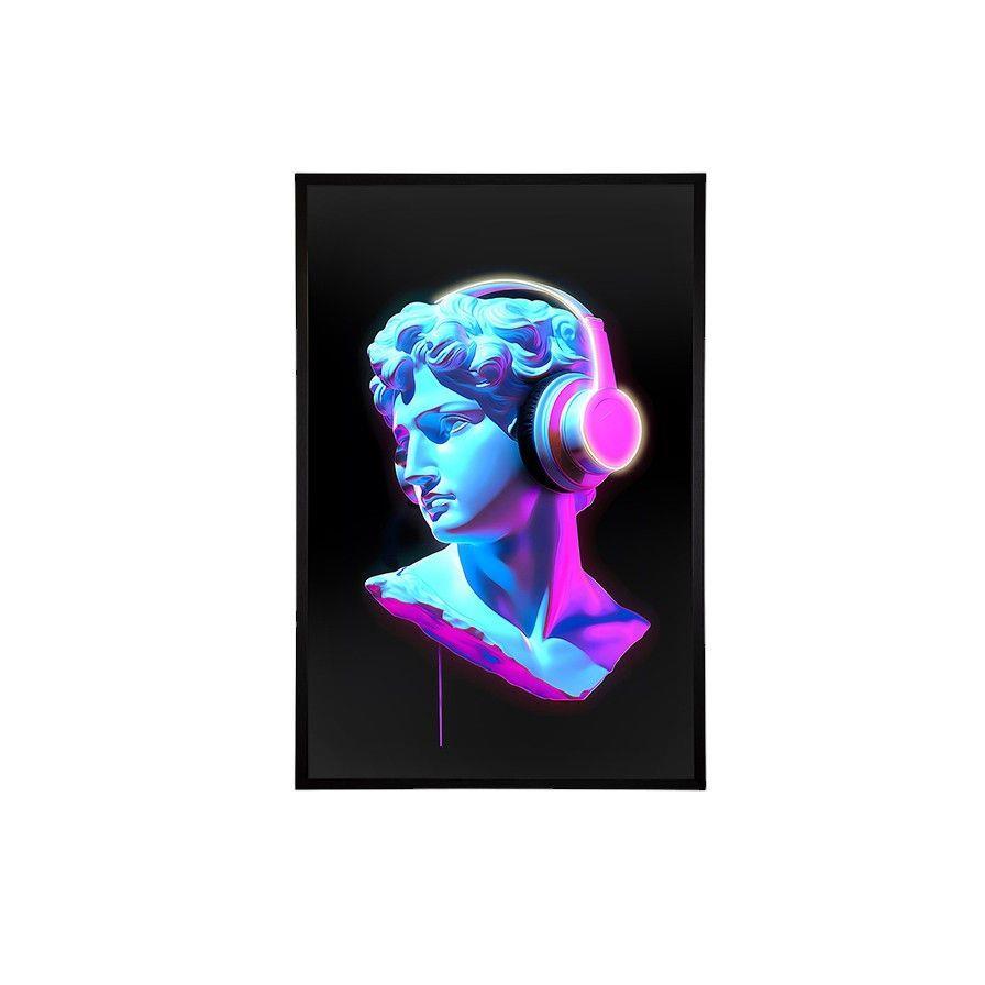 Quadro Busto c/ Luz Led 80x120cm