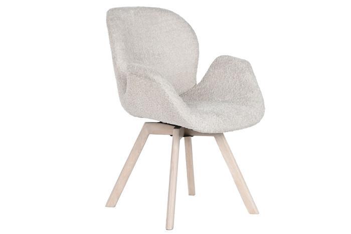 Cadeira Giratória Bege