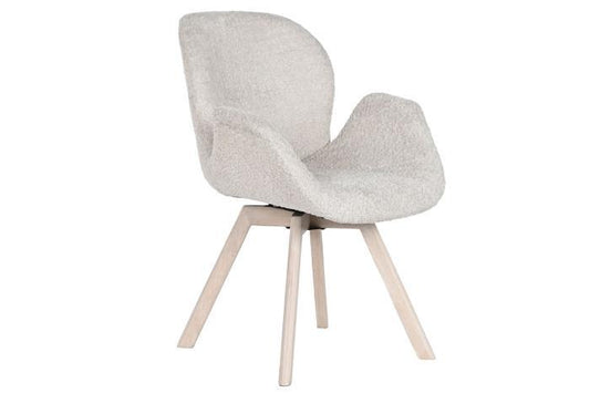 Cadeira Giratória Bege