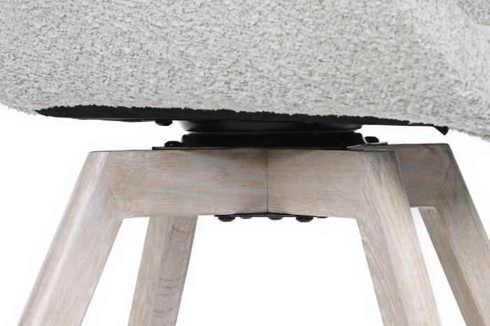 Cadeira Giratória Bege