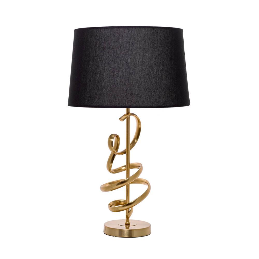 Candeeiro de Mesa Dourado 40x68