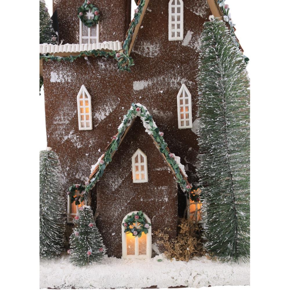 Casa de Natal c/Led 70cm