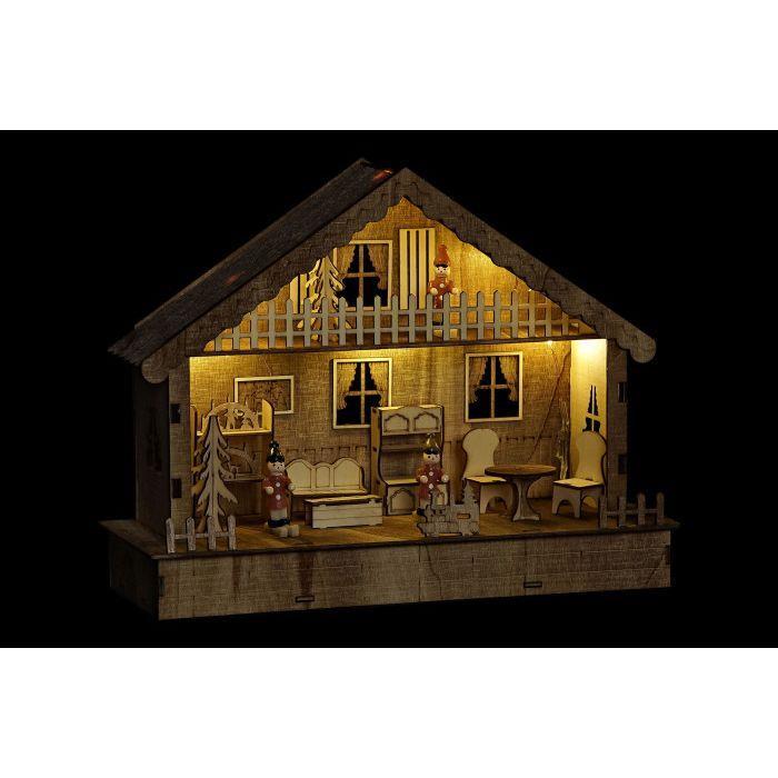 Casa de Natal em Madeira c/Led