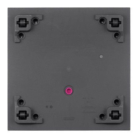 Vaso Millennium Quadrado Antracite