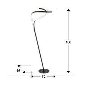 Candeeiro de Pé Danza