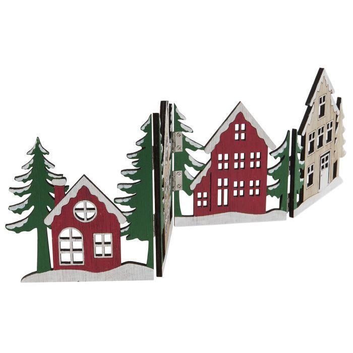 Decoração de Natal Casas 13cm 1 Unidade