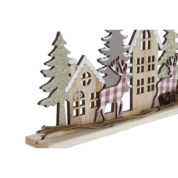 Decoração de Natal Casas 14cm 1 Unidade