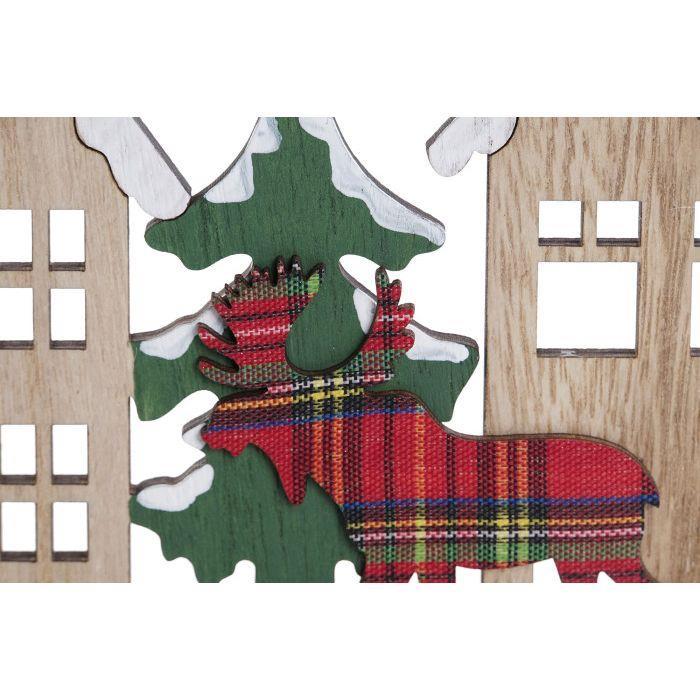 Decoração de Natal Casas 14cm 1 Unidade