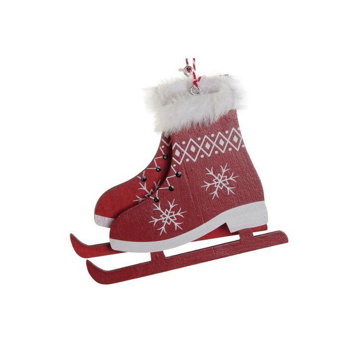 Enfeite de Natal Patins 12cm 1 Unidade