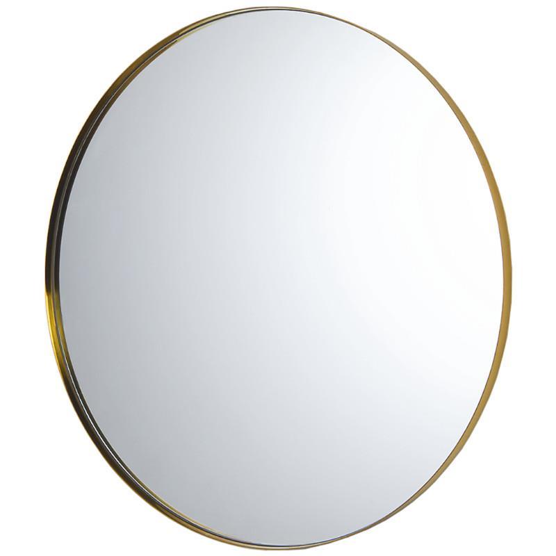 Espelho Redondo 90x5cm Dourado