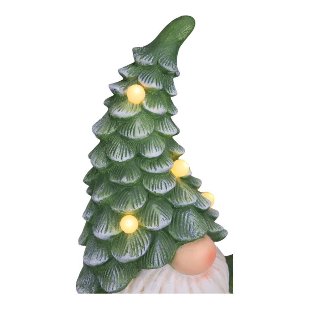 Figura de Natal Pai Natal Árvore Verde c/Led 40cm