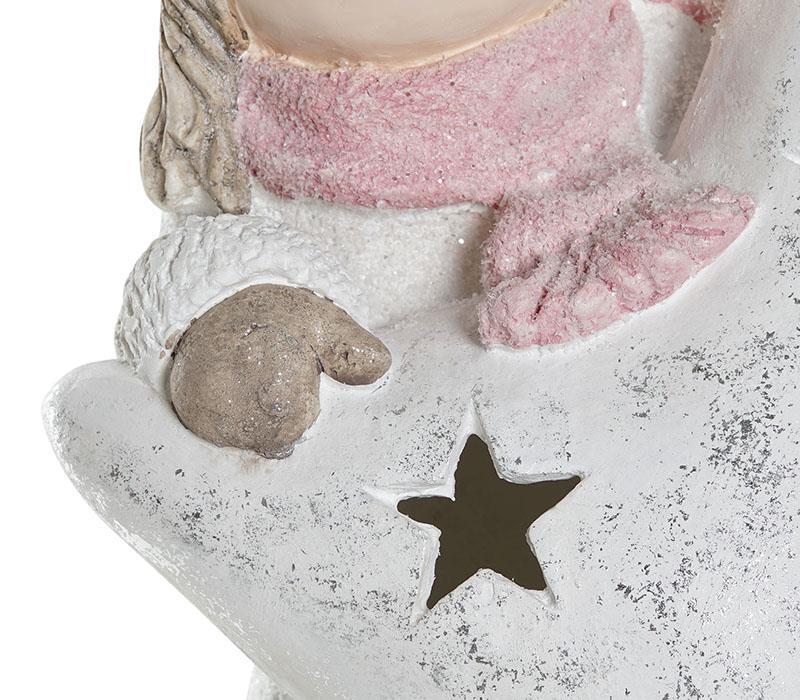 Figura de Natal c/Led Meninos 45cm