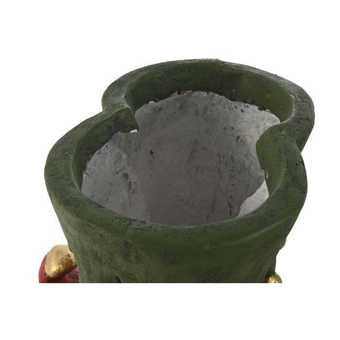 Vaso Botas de Natal Vermelho 38cm