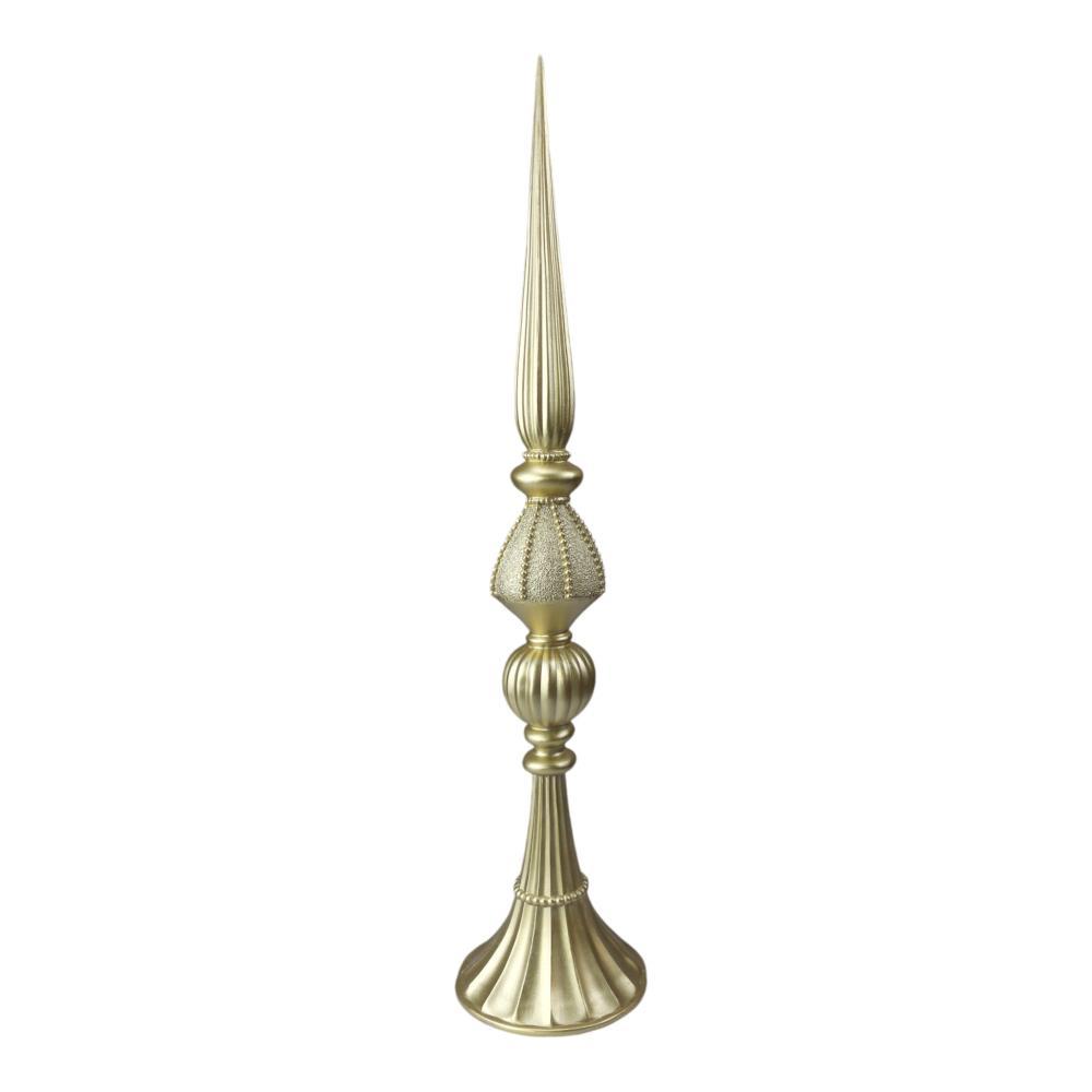 Pináculo de Natal Dourado 60cm