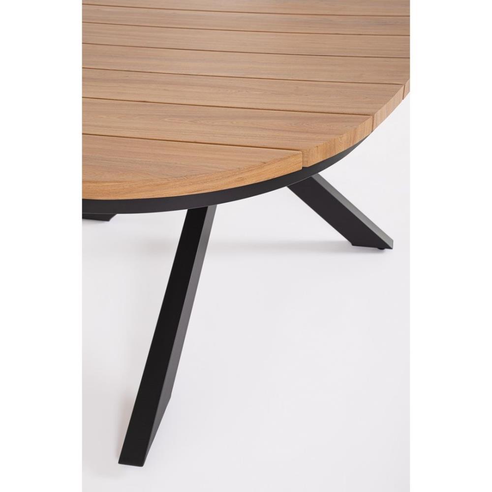 Mesa de Jardim Oval Zelmar Antracite