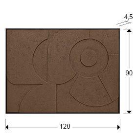 Quadro Morphos 90x120