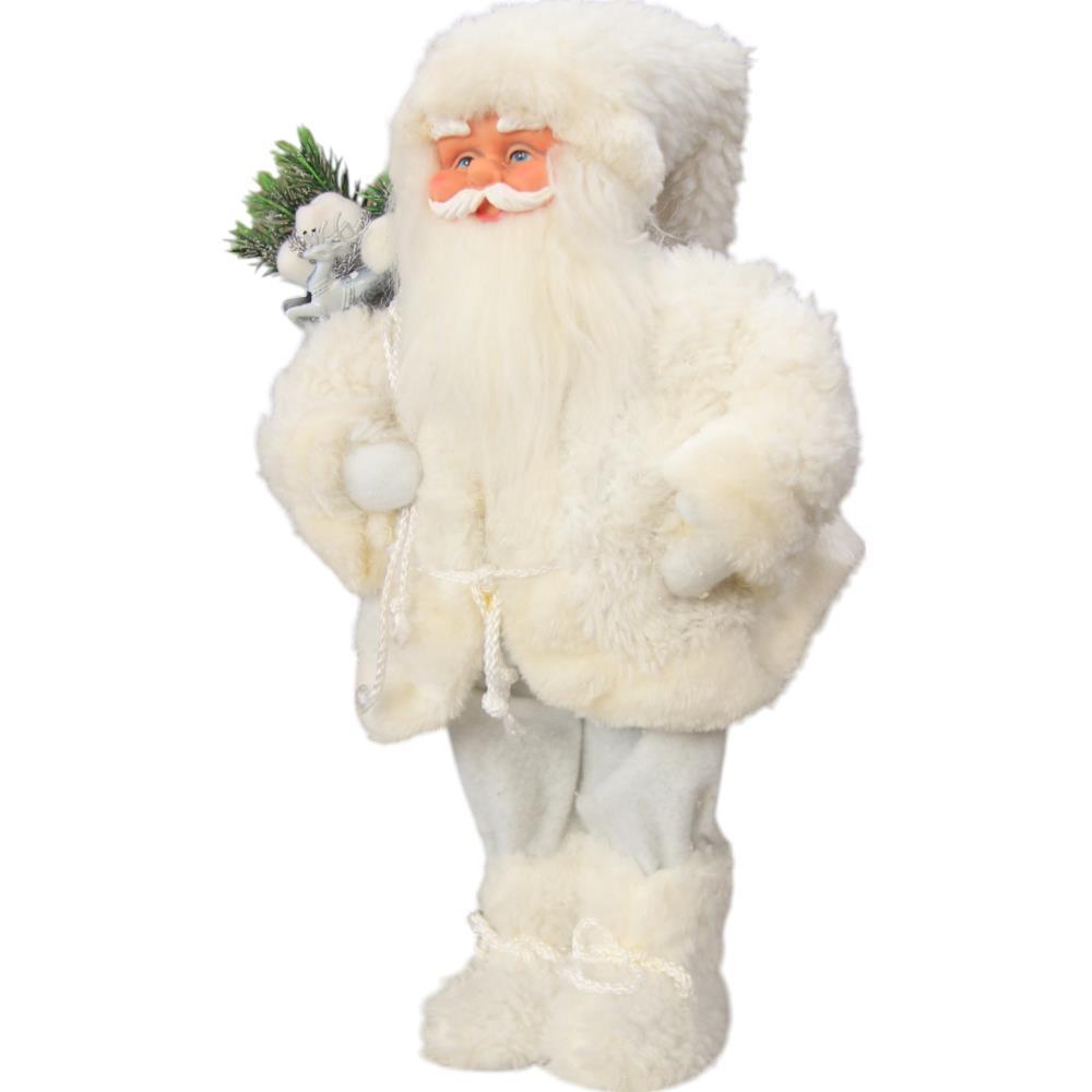 Pai Natal Branco 40cm