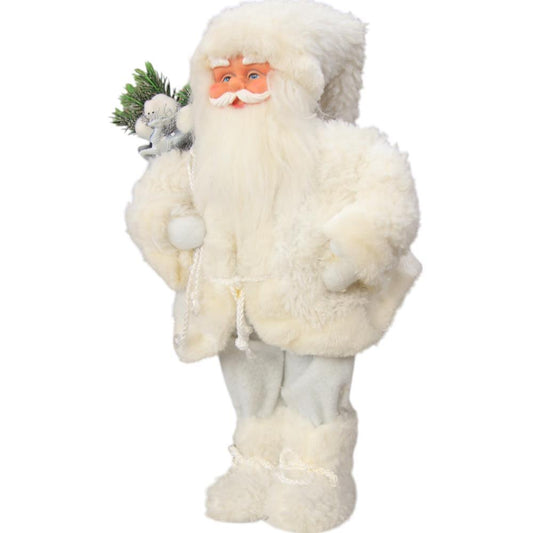 Pai Natal Branco 40cm