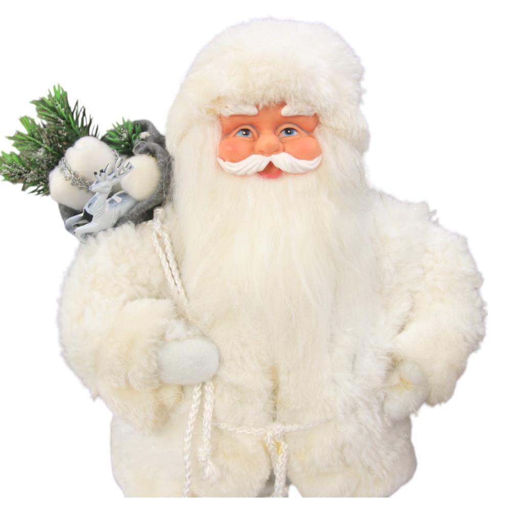 Pai Natal Branco 40cm