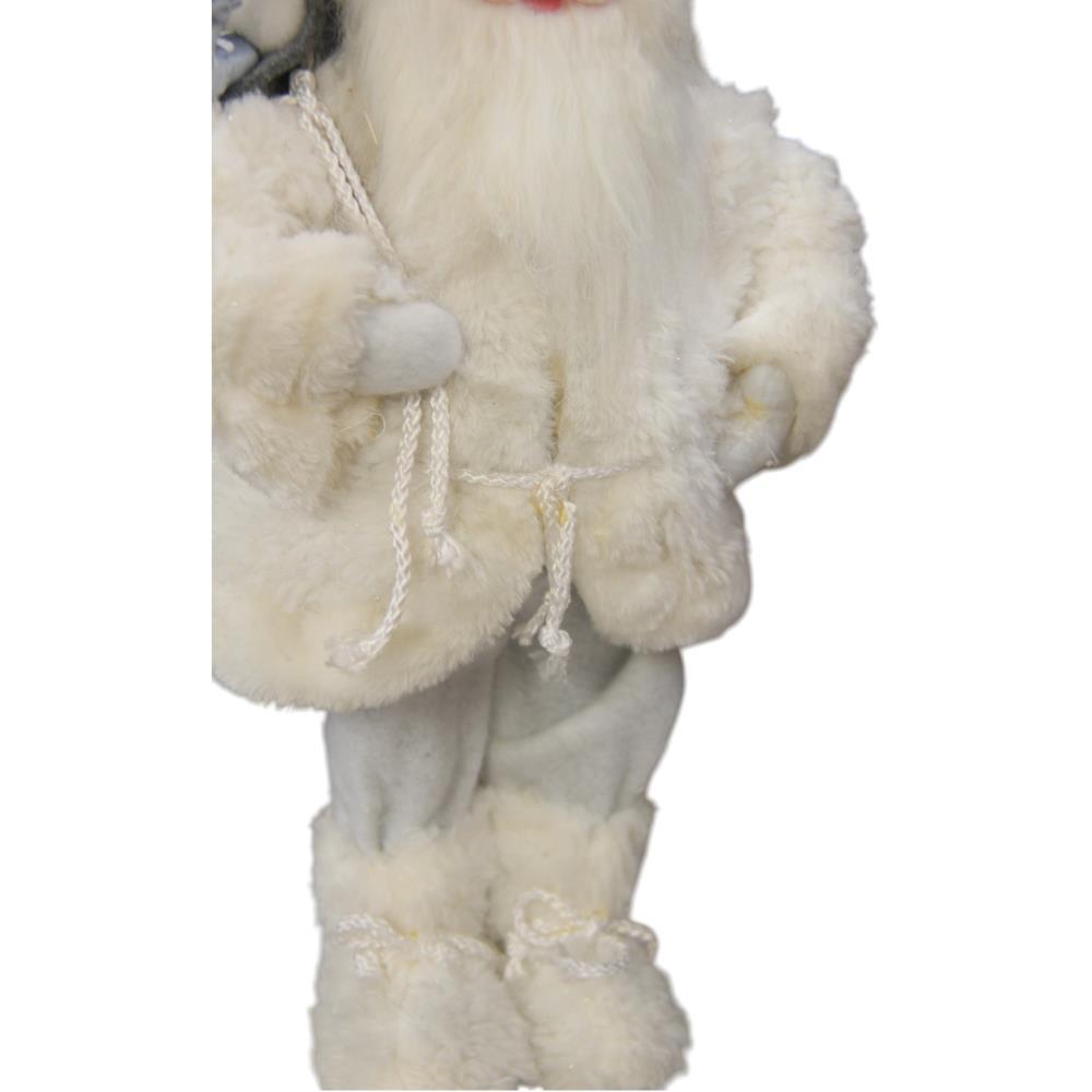 Pai Natal Branco 40cm