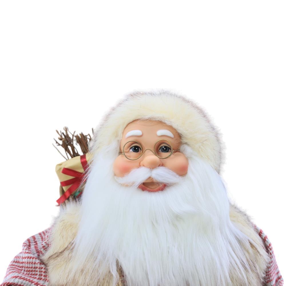 Pai Natal c/Saco De Prendas Bege