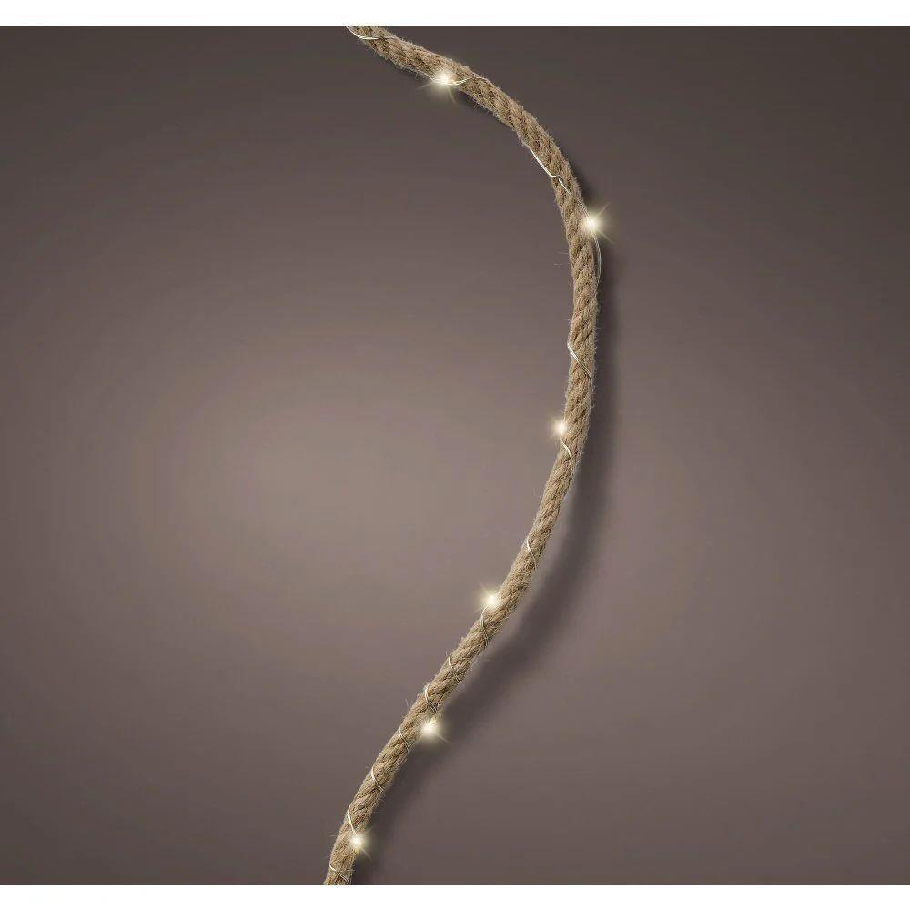 Luzes de Natal Corda 10m 100 Leds Branco Quente