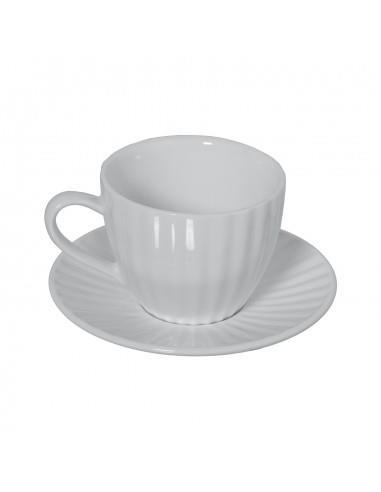 Conjunto 6 Chávenas de Café c/ Prato