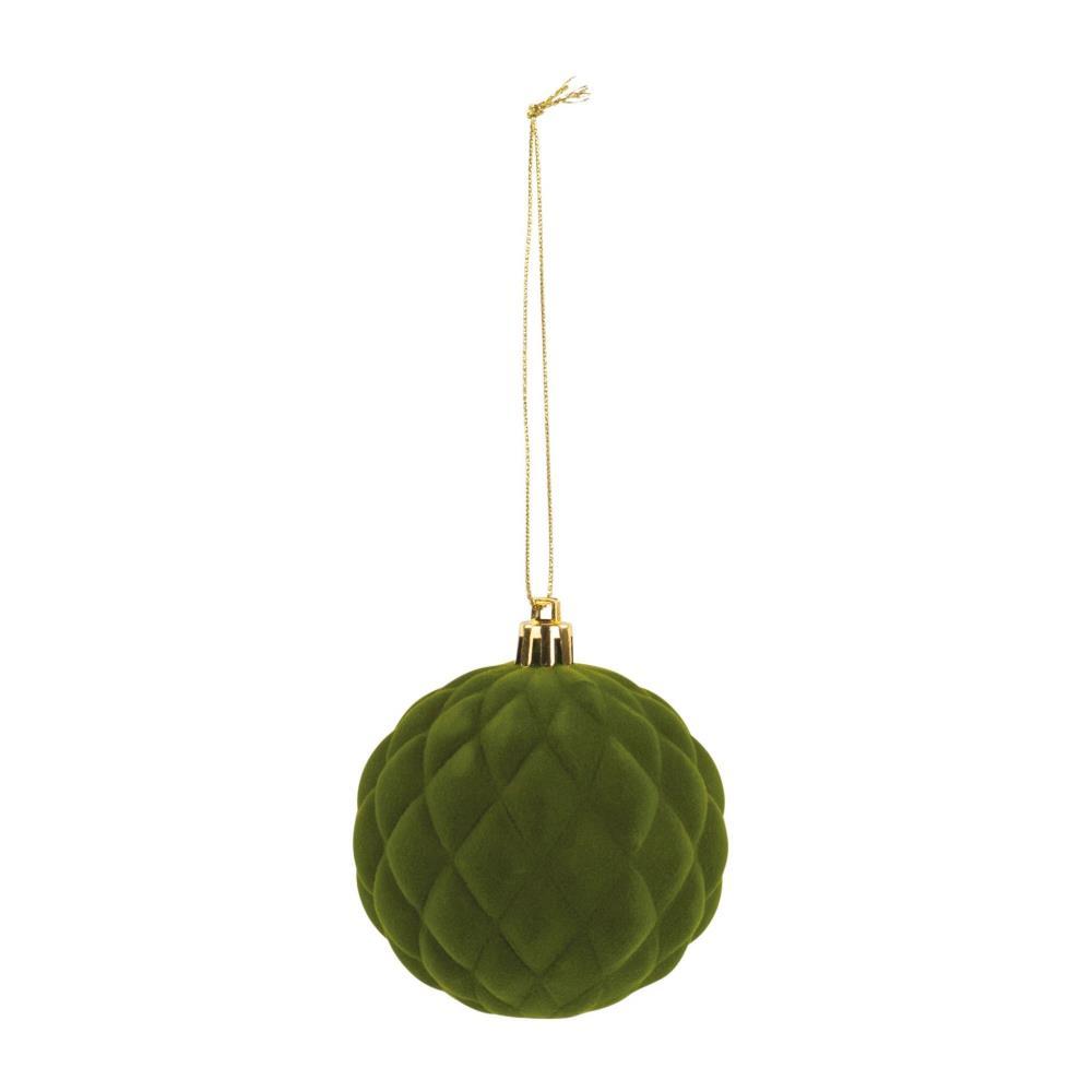 Bola de Natal Verde 7cm Conjunto de 12 Unidades