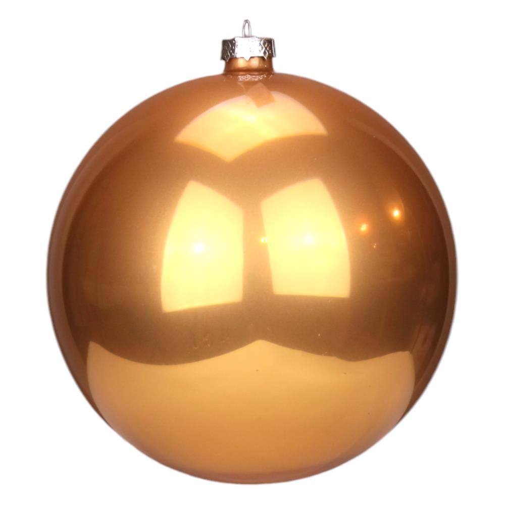 Bola de Natal Dourado Mate 20cm 1 Unidade
