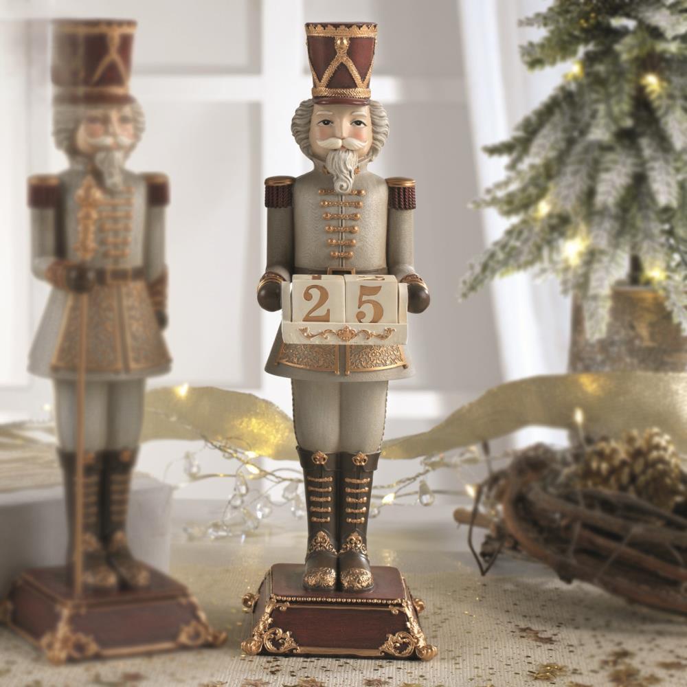 Soldado de Natal c/ Calendário 31.5cm