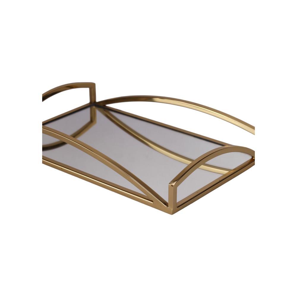 Tabuleiro em Metal Dourado