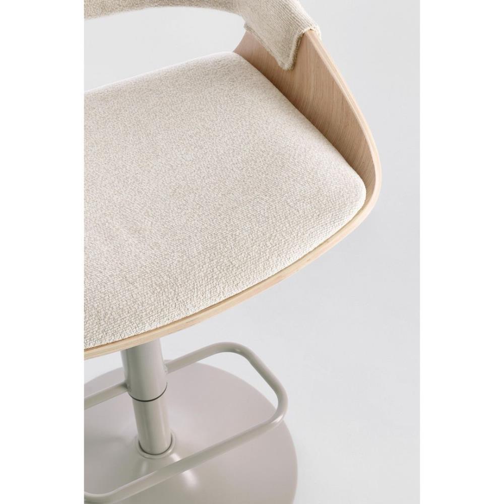 Banco de Bar Roxanne Bege