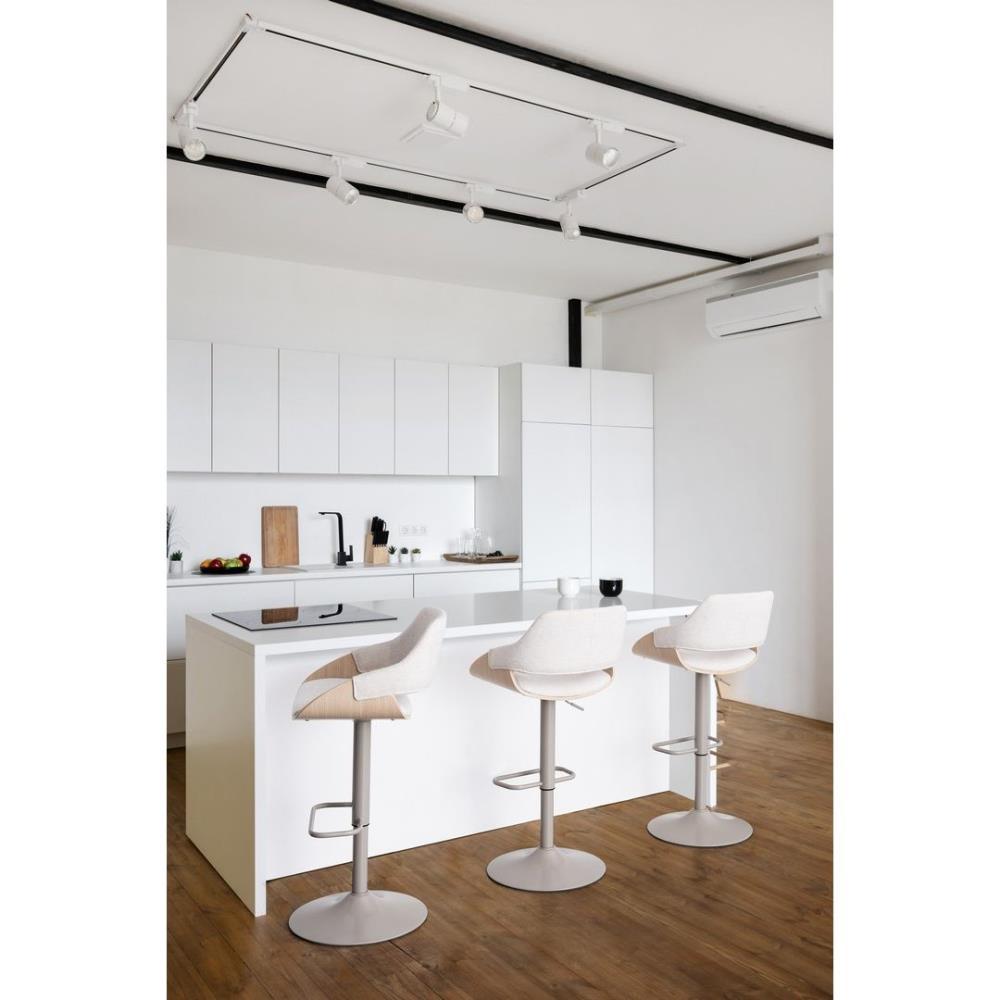 Banco de Bar Roxanne Bege