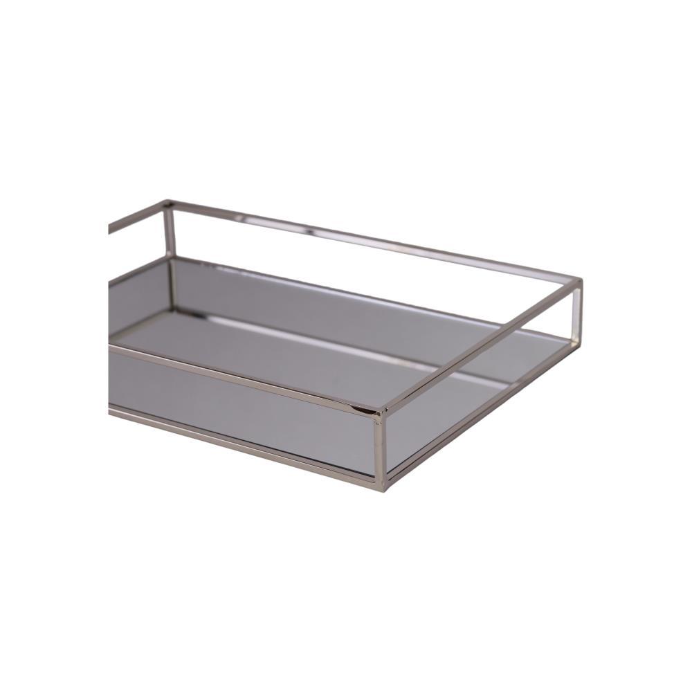 Tabuleiro em Metal Prateado