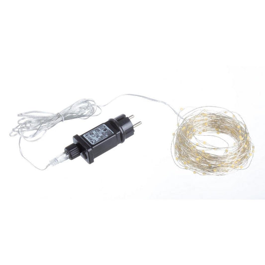 Luzes de Natal 20m 200 Microled Branco Quente