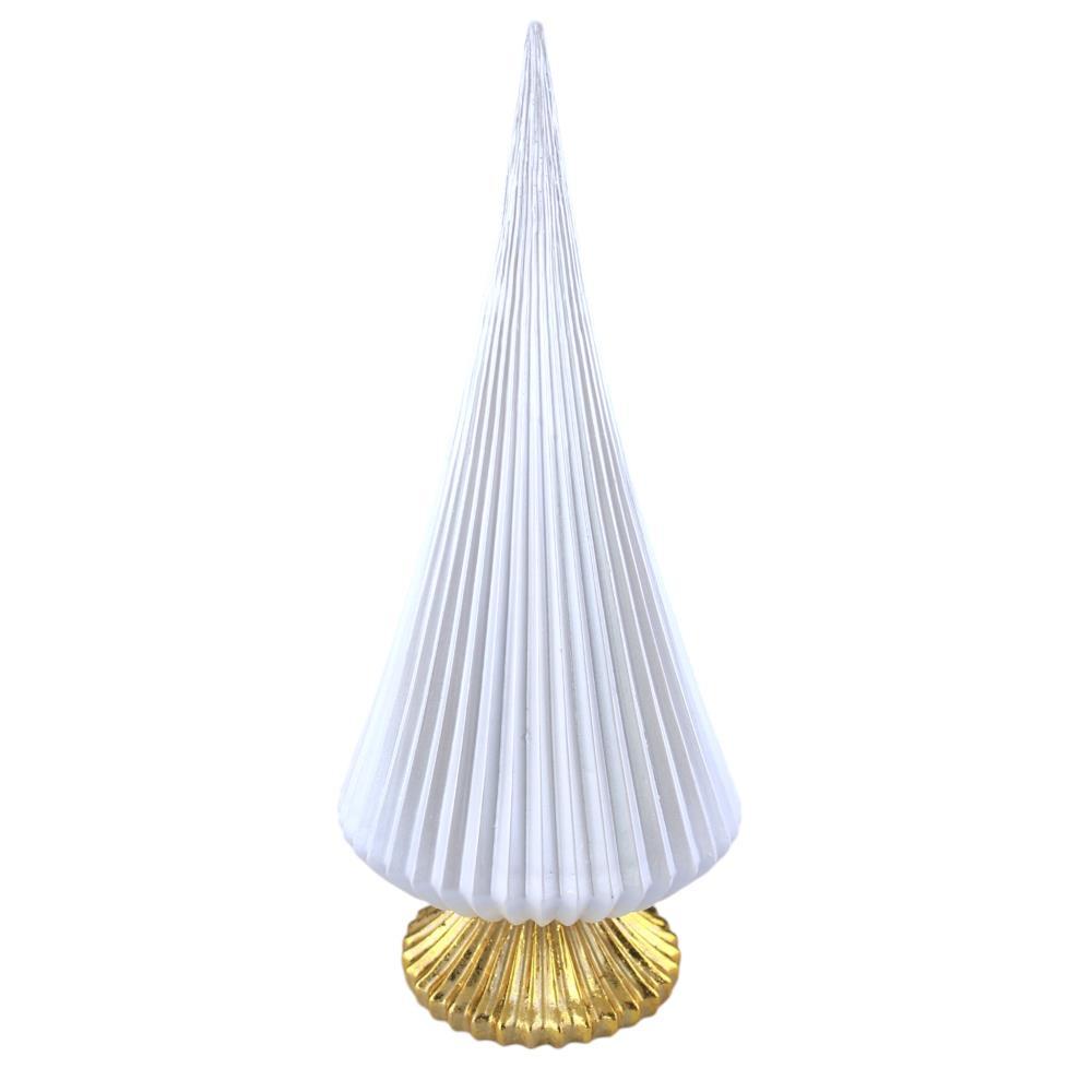 Figura Árvore de Natal Branca 33cm