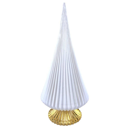 Figura Árvore de Natal Branca 33cm