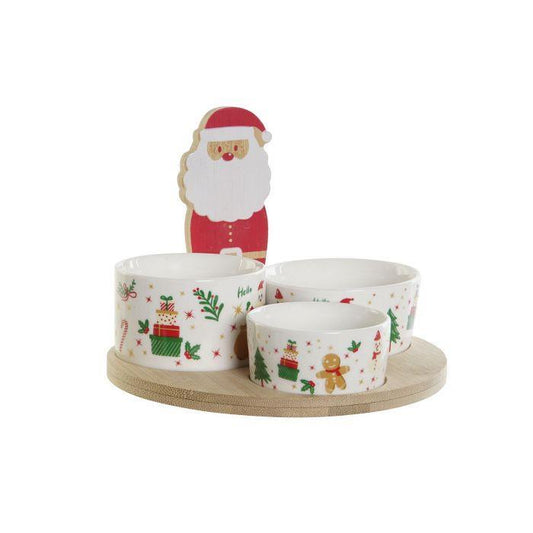 Conjunto para Aperitivos Pai Natal