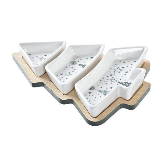 Conjunto para Aperitivos Árvore de Natal