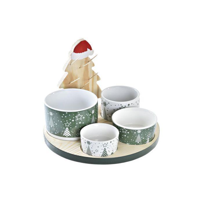 Conjunto para Aperitivos Árvore de Natal