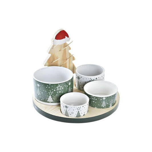 Conjunto para Aperitivos Árvore de Natal