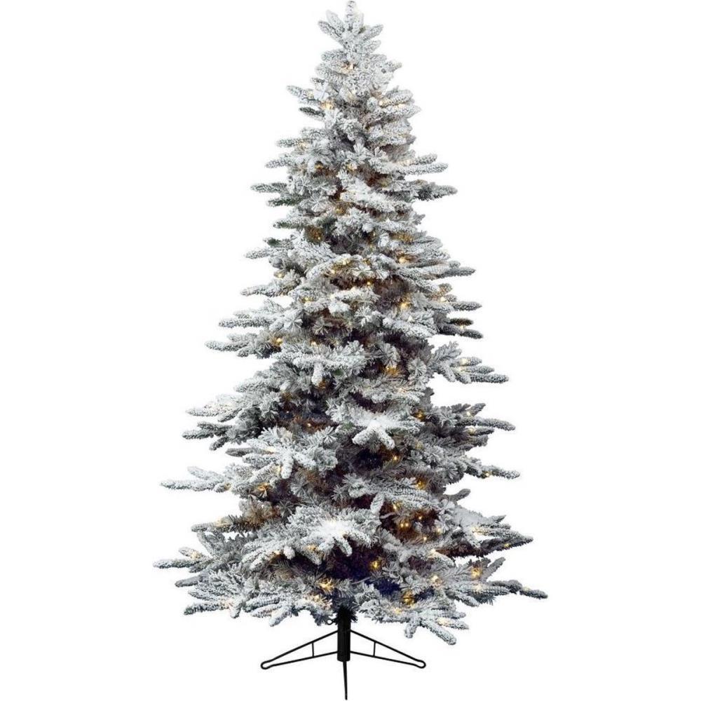 Árvore de Natal Branca Alaskan c/Led