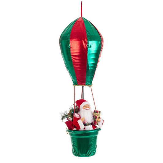 Balão de Natal Verde e Vermelho 110cm