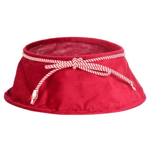 Saia para Base de Árvore de Natal Vermelho