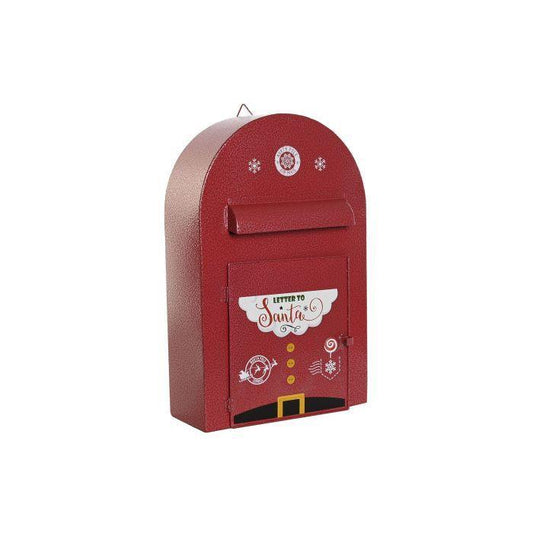 Caixa de Correio de Natal Vermelho 38cm