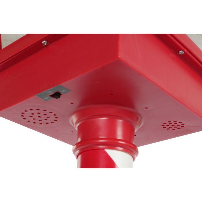 Candeeiro de Natal c/Led Vermelho
