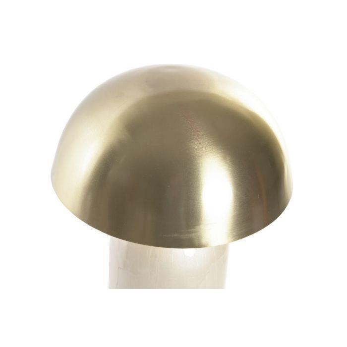 Candeeiro de Mesa Cogumelo Branco Pérola