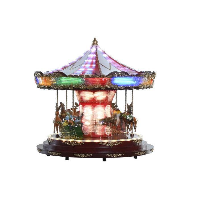 Carrossel de Natal c/Led e Movimento