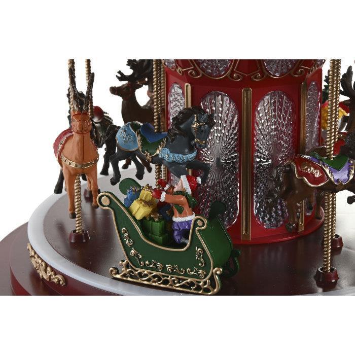 Carrossel de Natal c/Led e Movimento